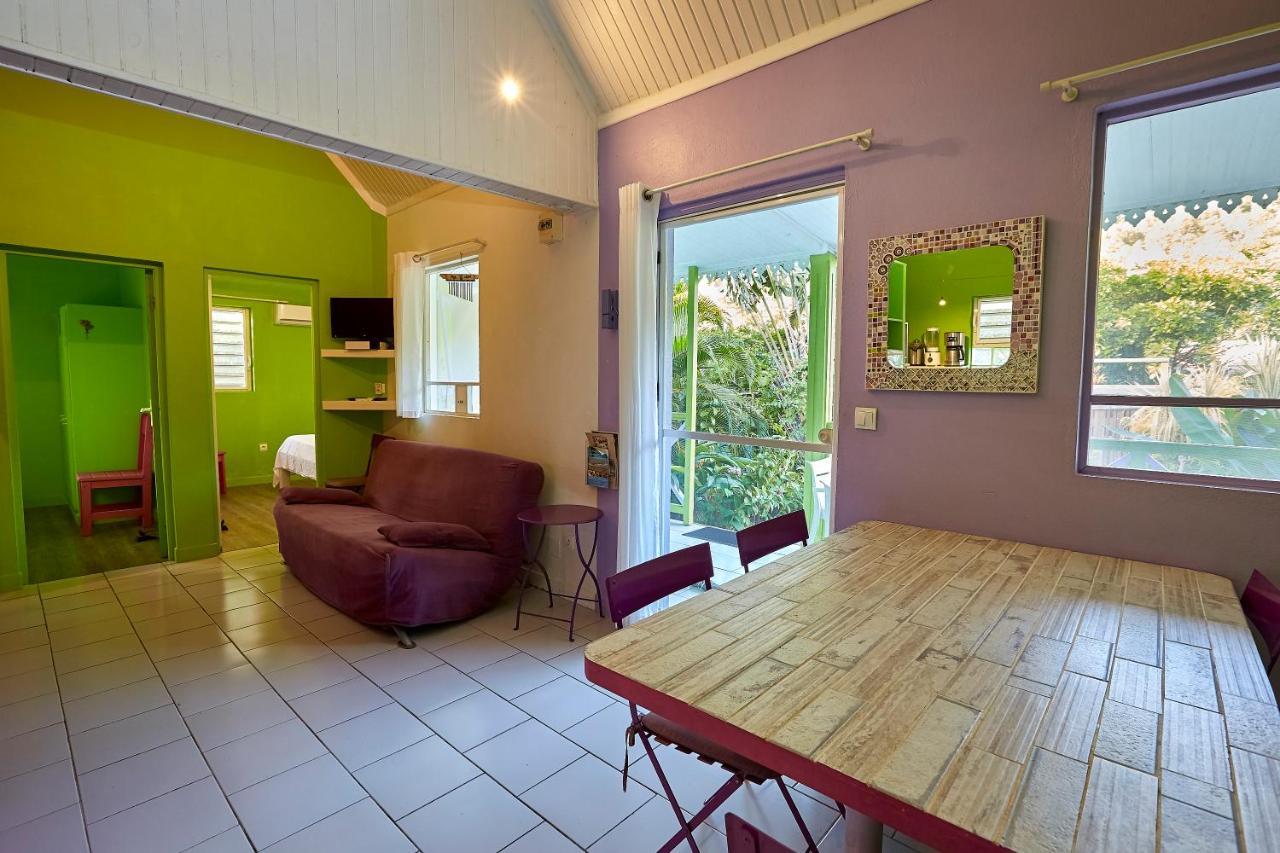 SOLEIL COUCHANT - Gîtes Deshaies Exterior foto